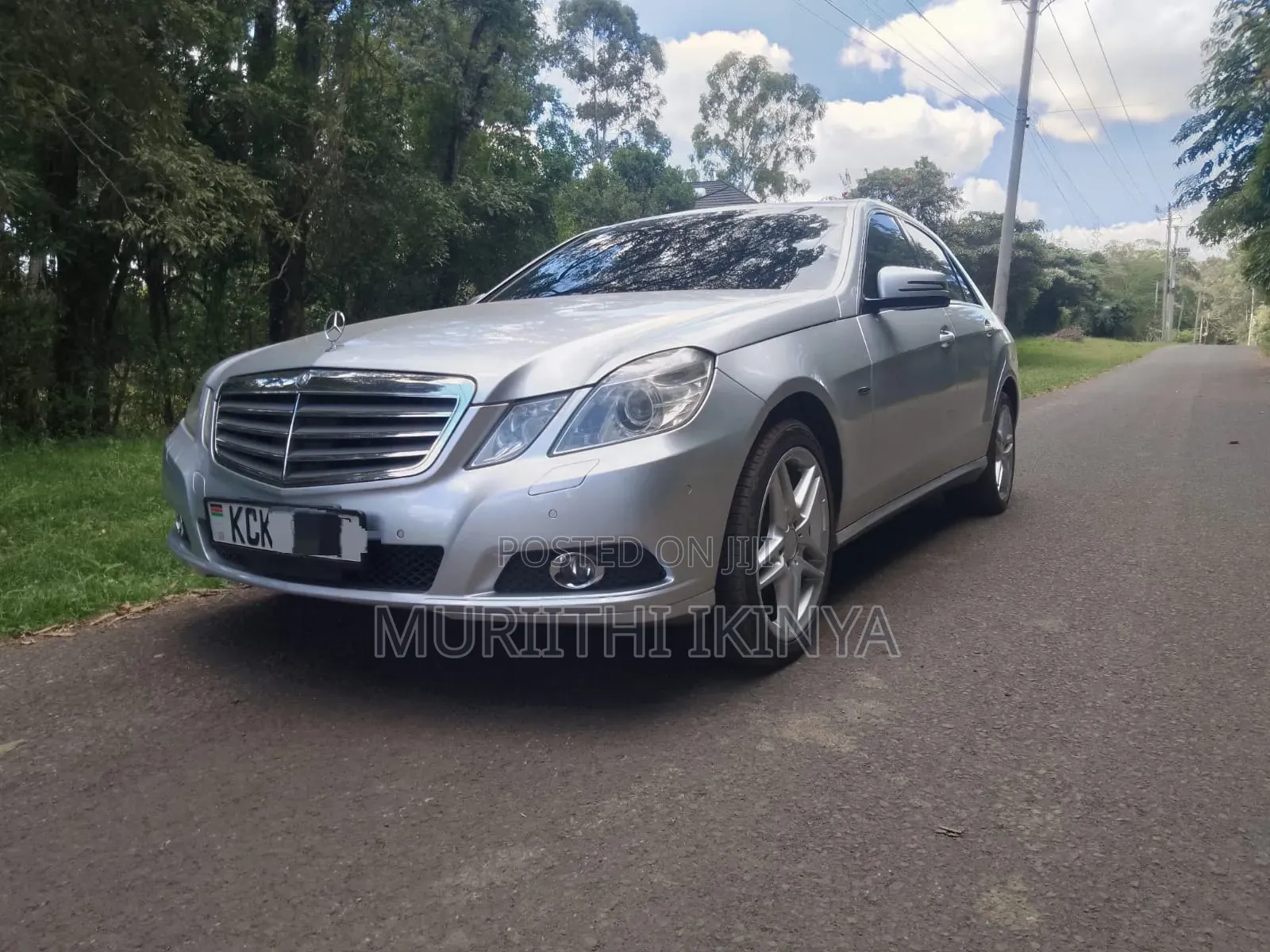 Mercedes-Benz E250 2009 Silver