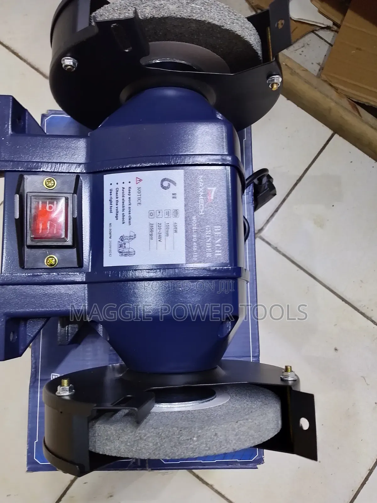 Good Quality and Highly Recommended Maxmech Bench Grinder