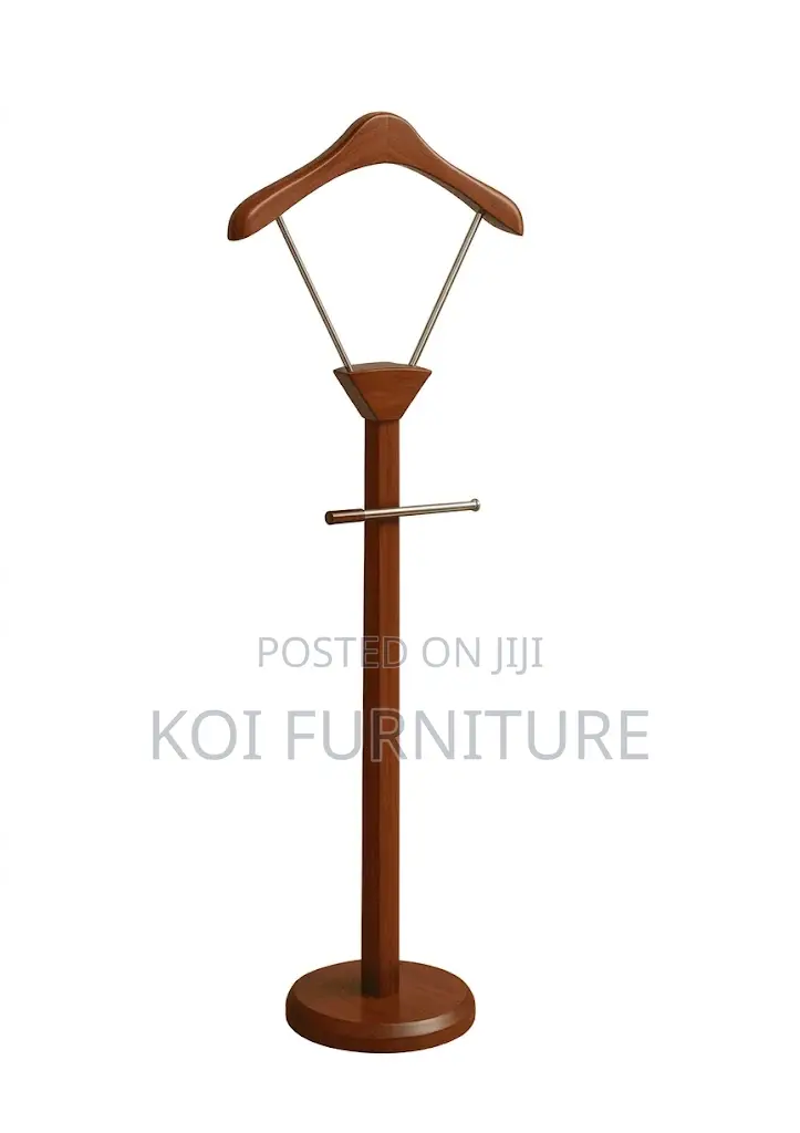Dressers; Executive Mahogany Coat Hanger
