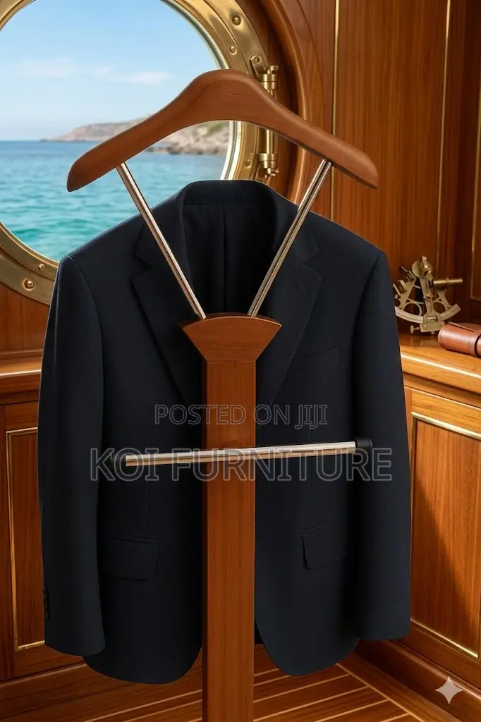 Dressers; Executive Mahogany Coat Hanger
