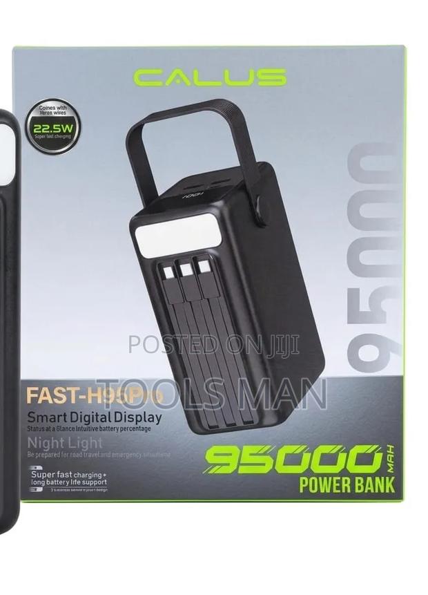 Calus Fast-H95pro 95000mah Fast Charging Power Bank With Led Light.