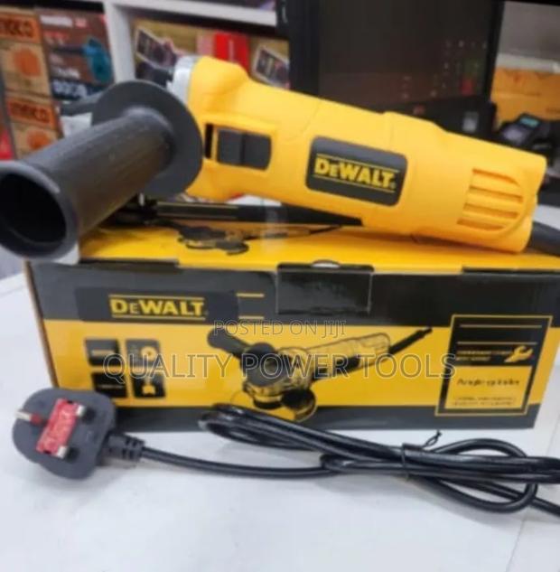 Dewalt Electric Angle Grinder Machine 4 Inch With Adjustable Speed