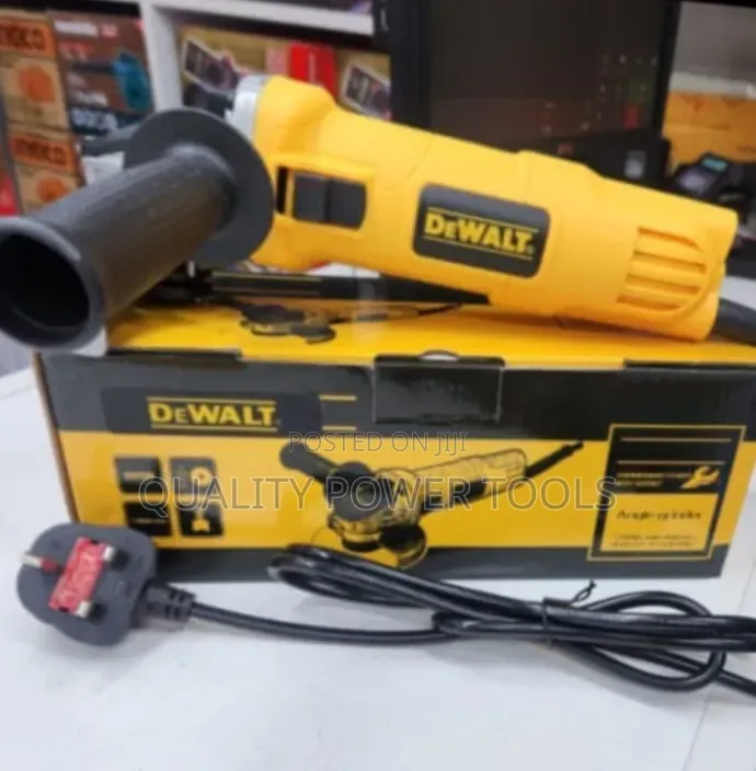Dewalt Electric Angle Grinder Machine 4 Inch With Adjustable Speed