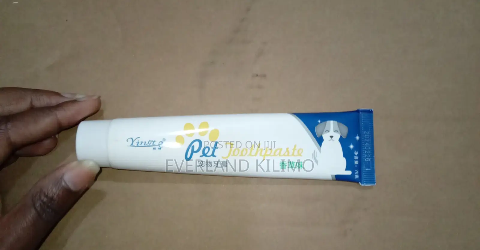 Edible Natural Pet Toothpaste