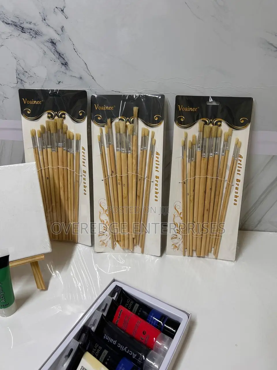Wooden Art and Painting Brushes on Sale