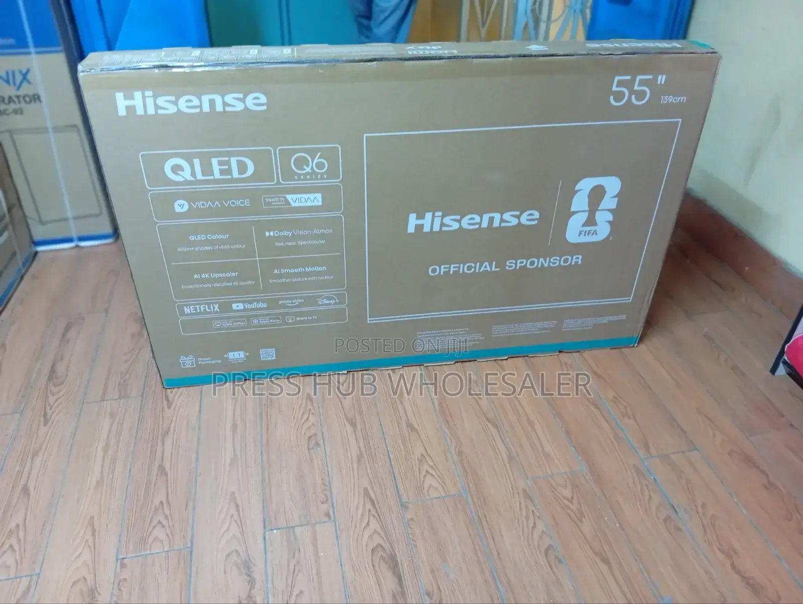 Hisense 55 Inch Qled Uhd Smart Tv - Brand New Boxed