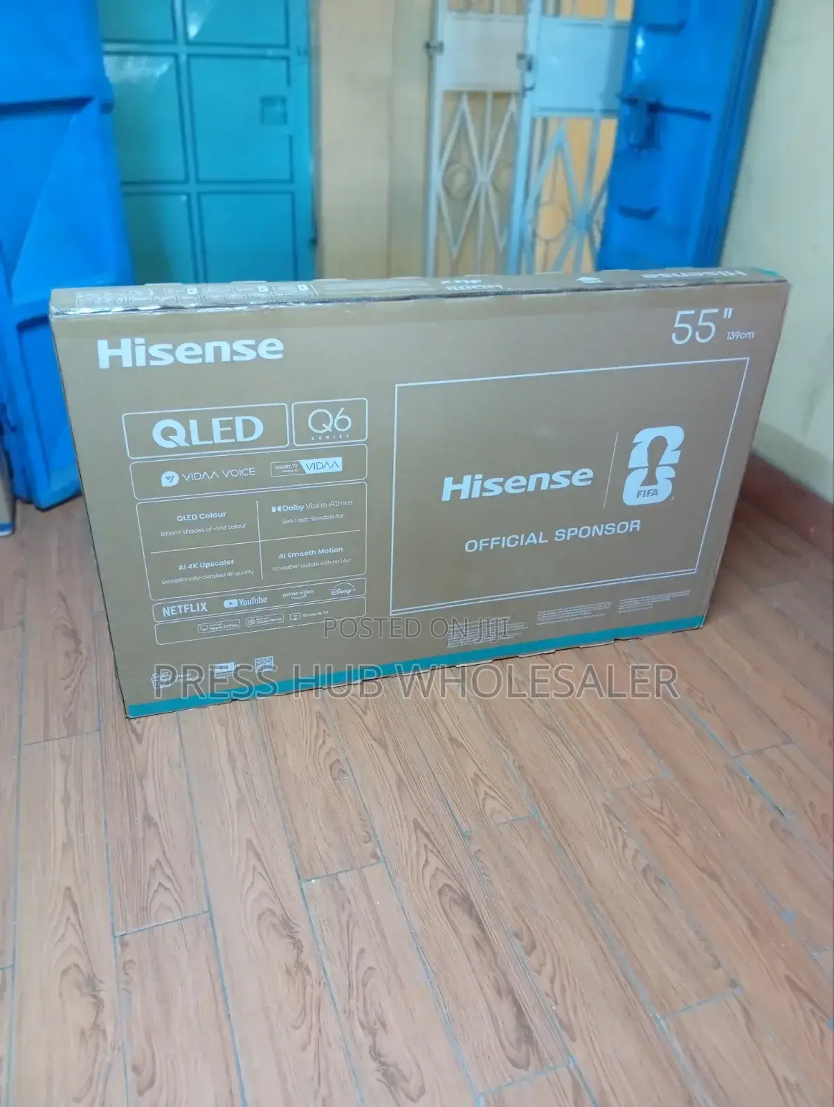 Hisense 55 Inch Qled Uhd Smart Tv - Brand New Boxed