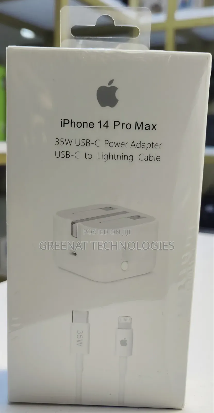 iPhone 14 Pro Max 35w Usb Power Adapter Usb-C to Lightning Cable