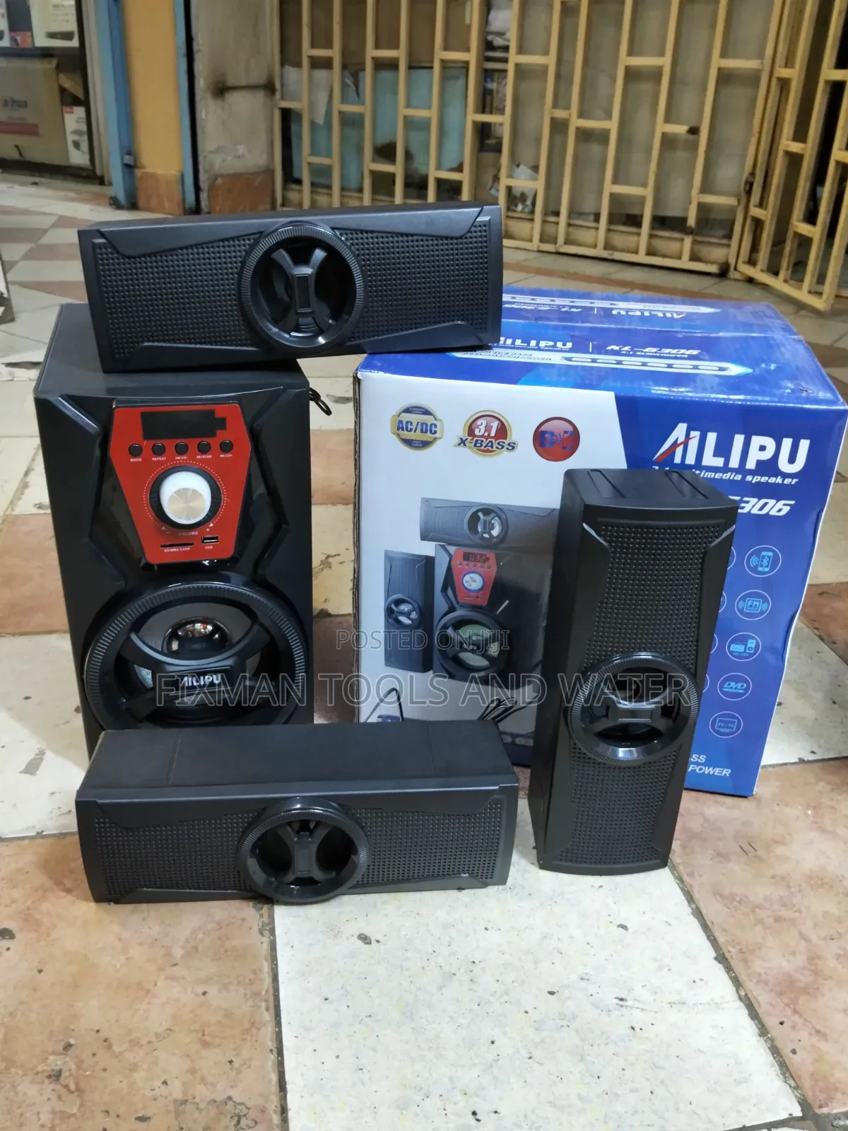 High Power Ailipu Subwoofer 3.1 Digital X Bass Ac Dc Power
