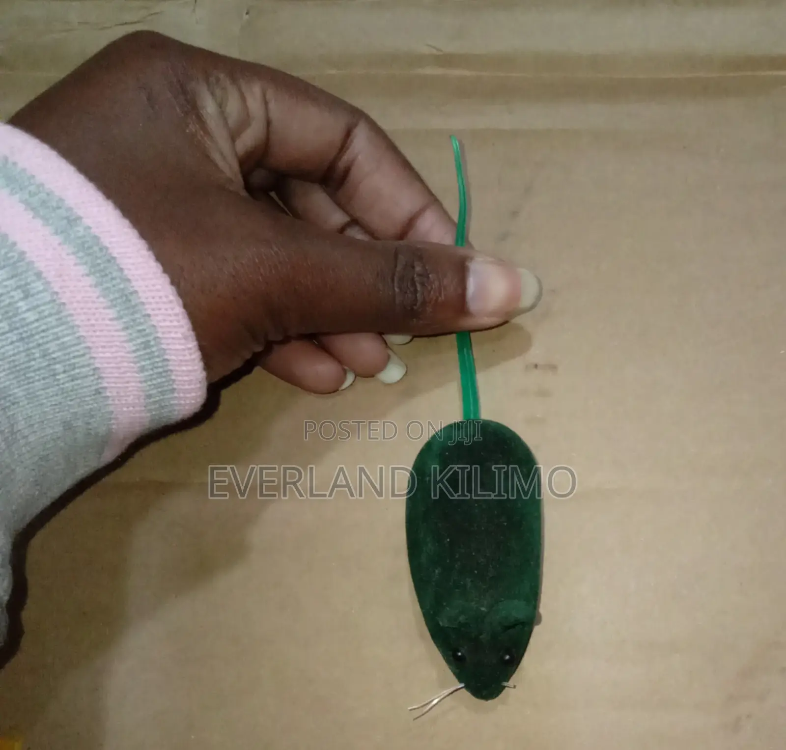Squeaking Cat Mouse Toy