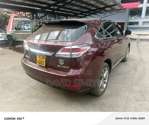 Lexus RX 2012 Red