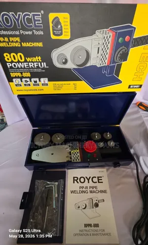Royce PPR 800w Pipe Welding Machine