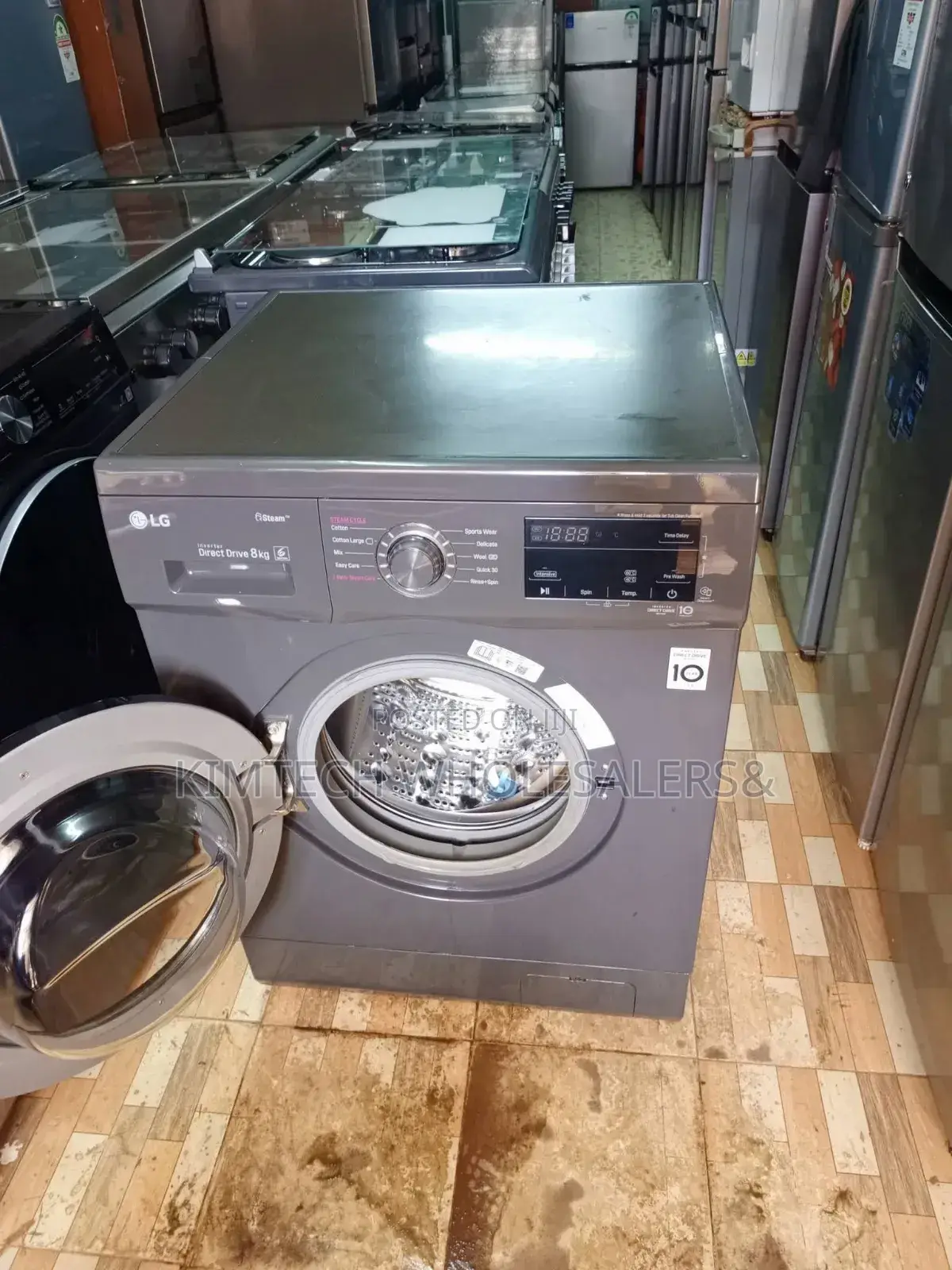 LG 8kg Wash and Spin Front Load Washing Machine