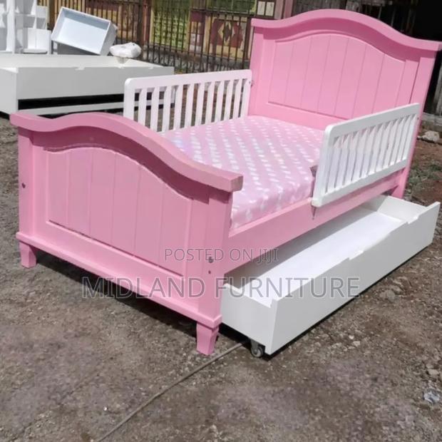 Children Beds With Pullout Drawer