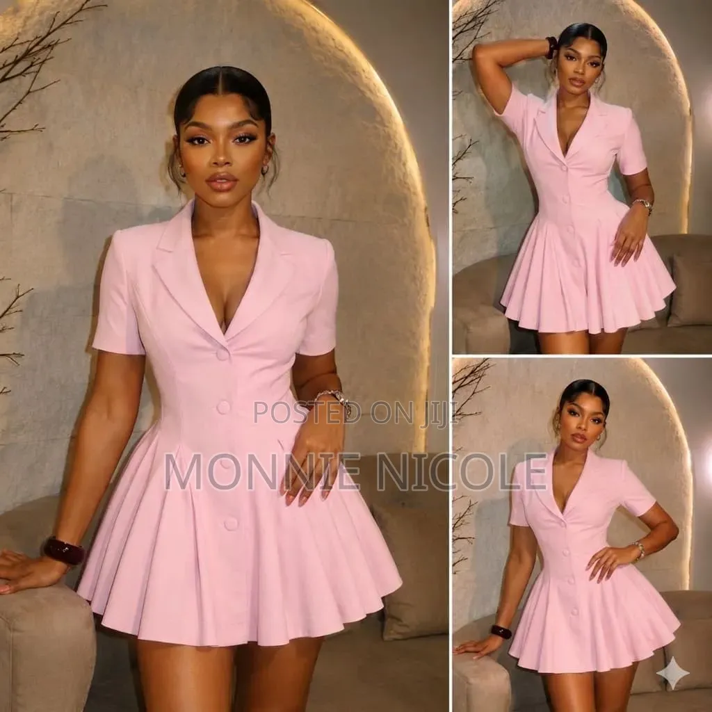 Luxury Pleated Skater Dress