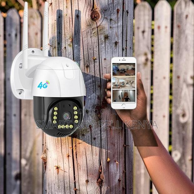 Weatherproof 4g Ptz Rotating Electric Outdoor Indoor Security Camera