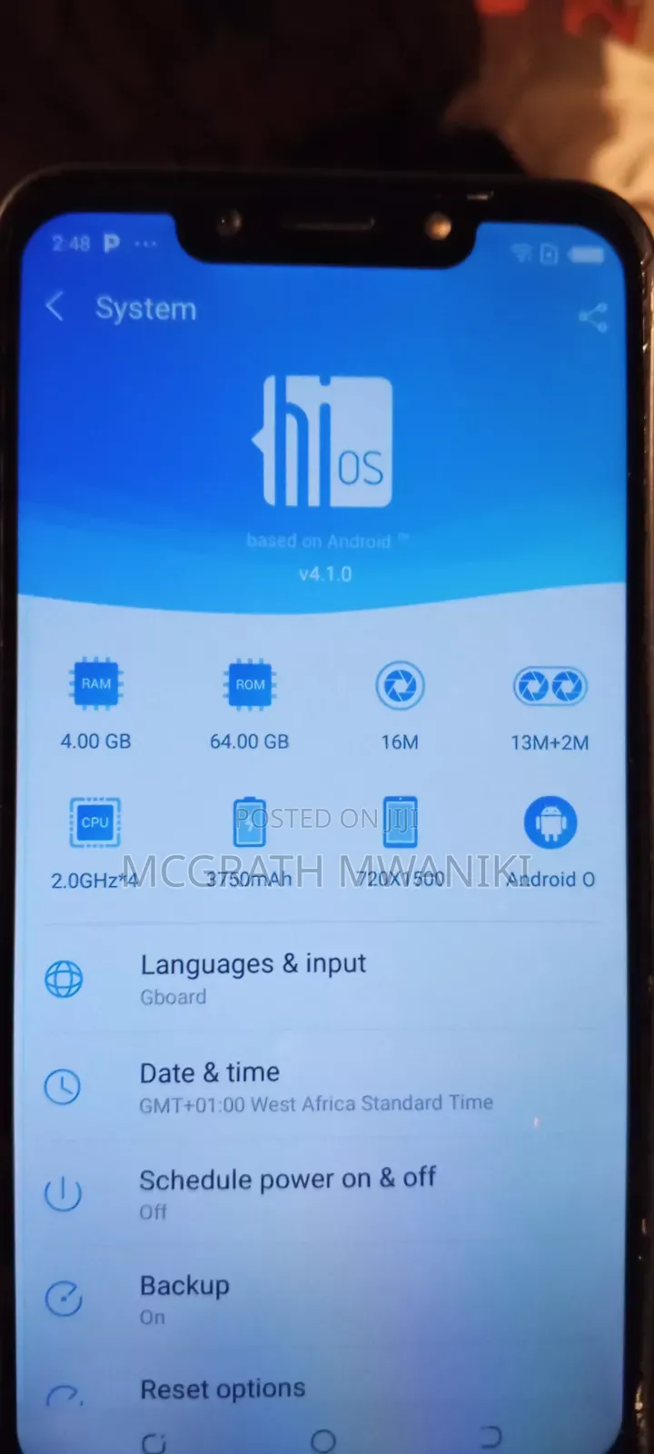 Tecno Camon 12 64 GB Blue