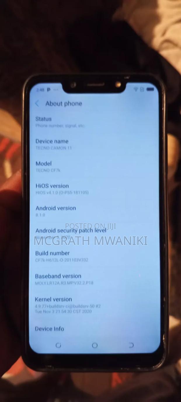 Tecno Camon 12 64 GB Blue - thumbnail 12