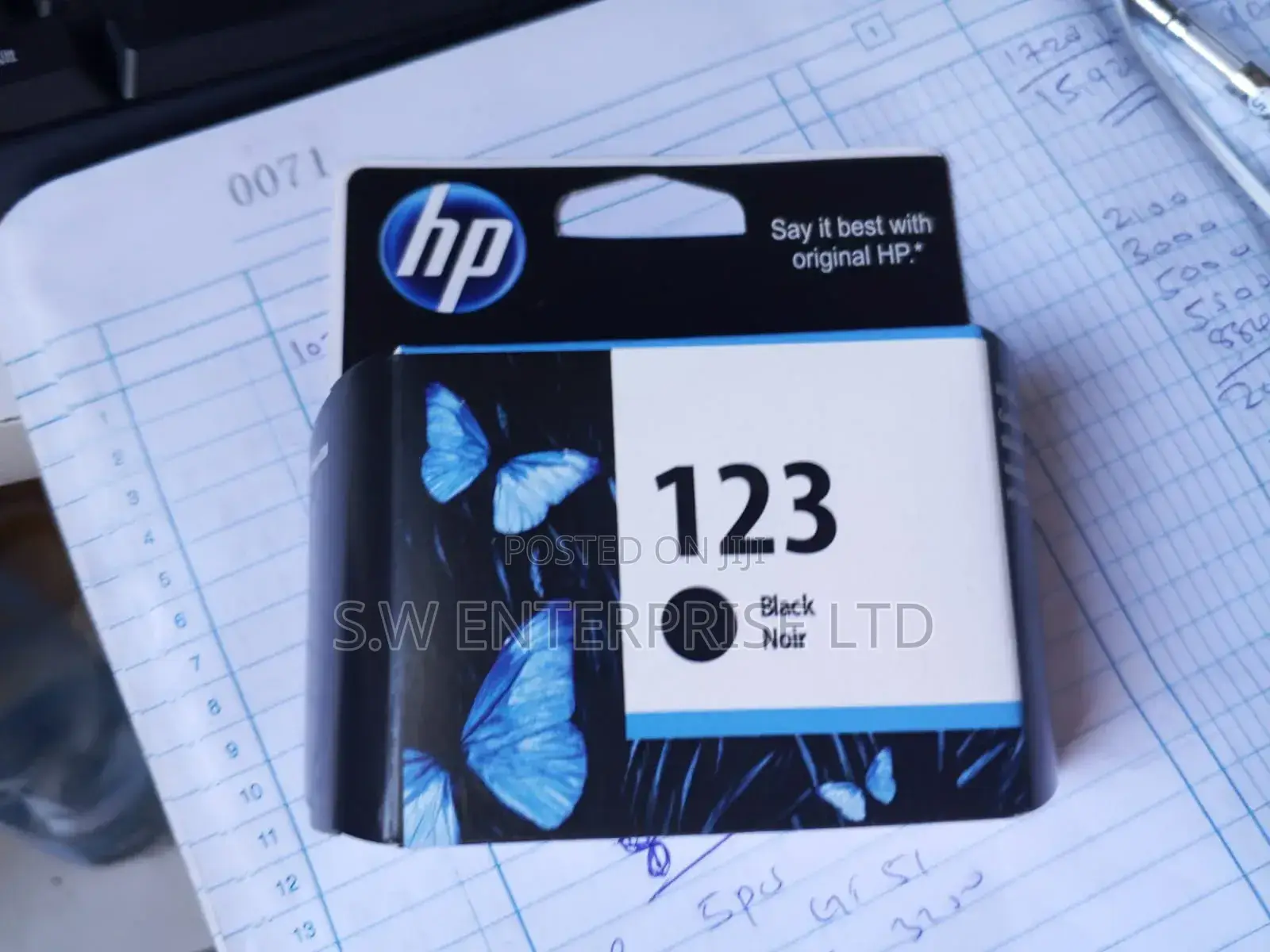 123 Cartridge Black