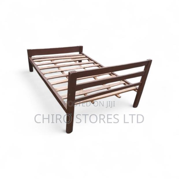 3.5 by 6 Wooden Bed - thumbnail 3