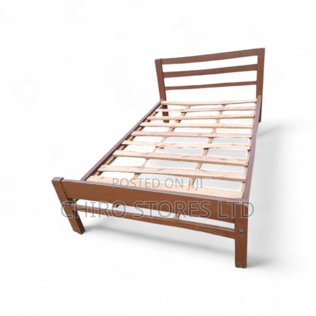 3.5 by 6 Wooden Bed - thumbnail 4