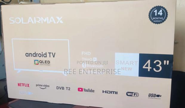 43inch Smart Tv Qled Solarmax Tv - thumbnail 2