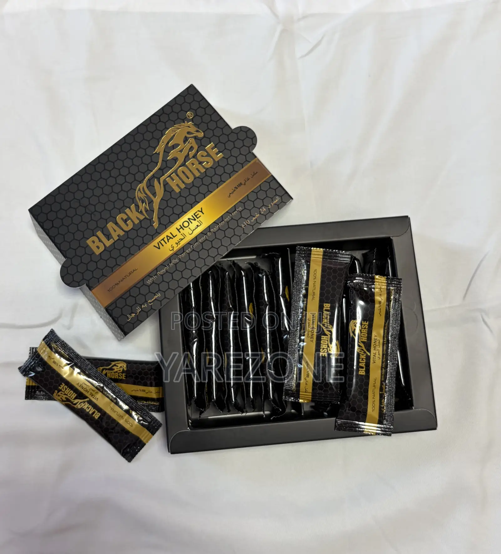 Black Horse Vital for Sexual Enhancement(24 Sachets)