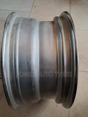 Rim 15 Chrom Silver/ White 5holes