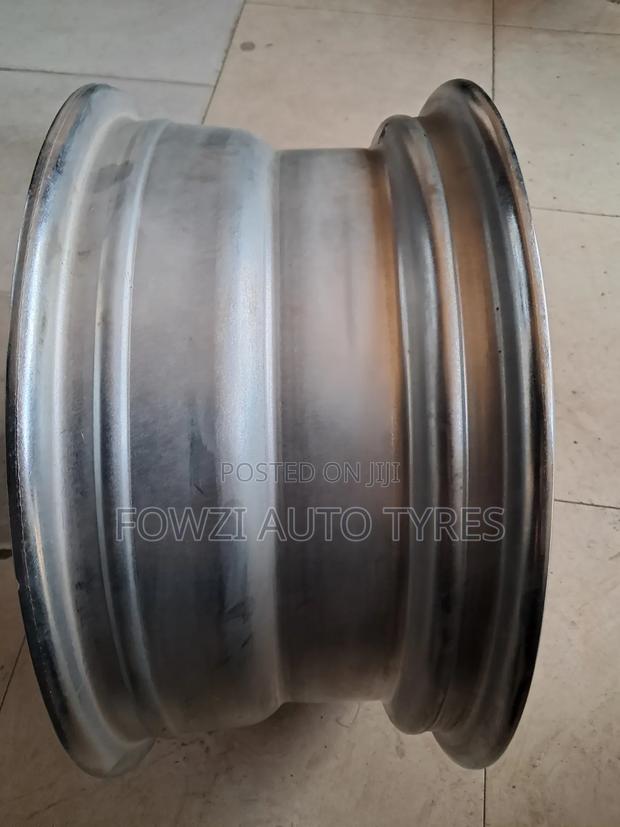 Rim 15 Chrom Silver/ White 5holes - thumbnail 2