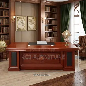 Office Desk; 1.8 Meters Executive Mahogany Senior Desk