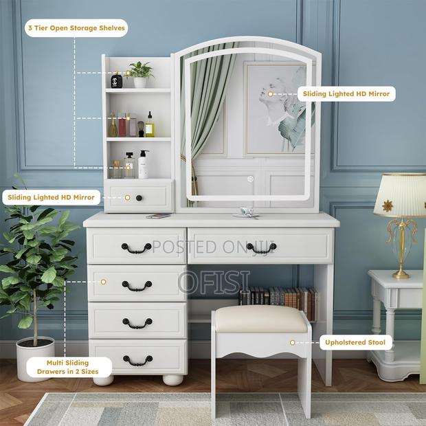 Dressing Table With Led Lights - thumbnail 7