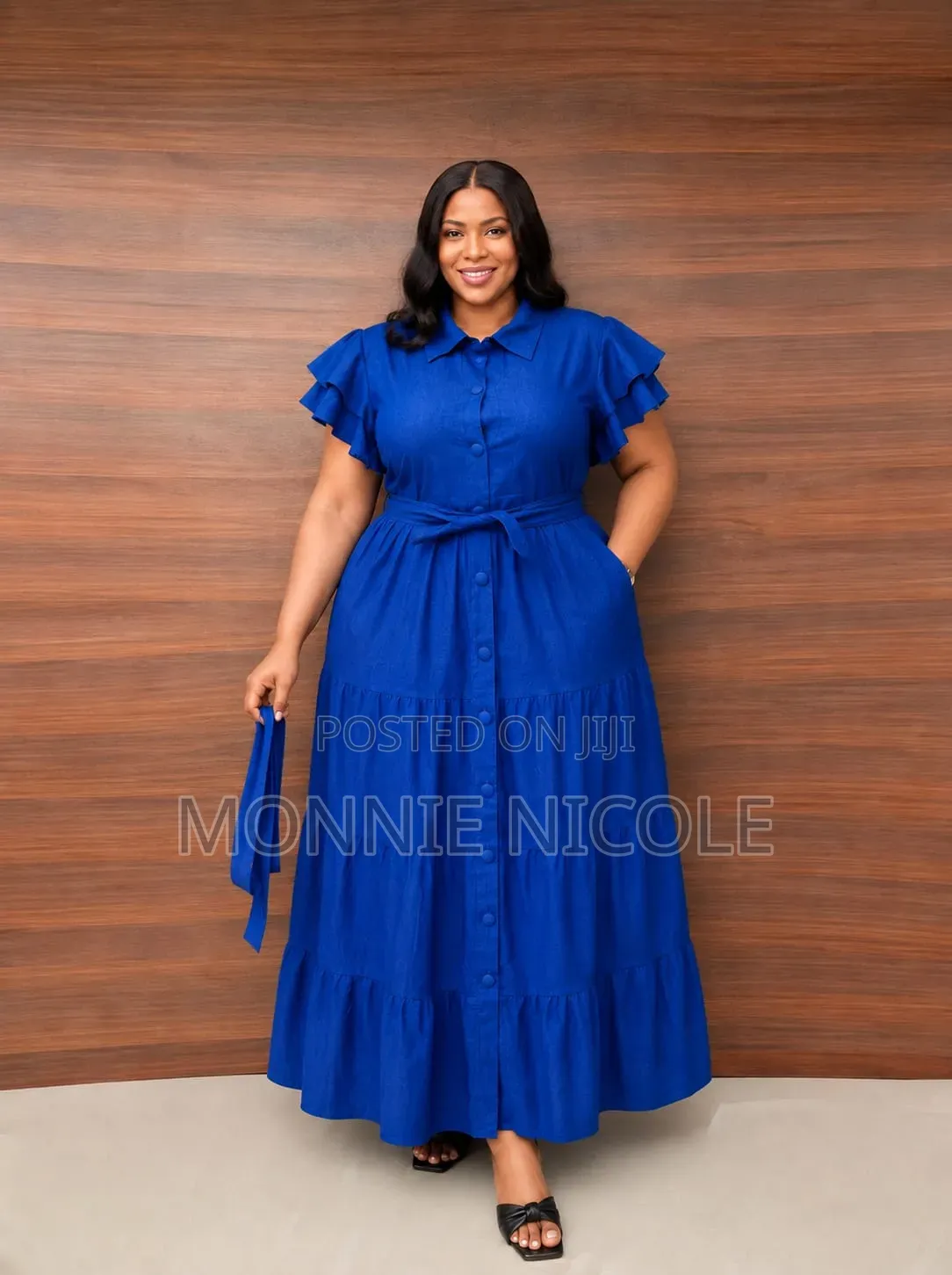 Mylie Maxi Denim Dress