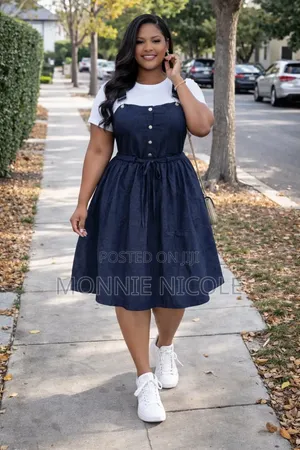 Ravy Chic Skater Denim Dress