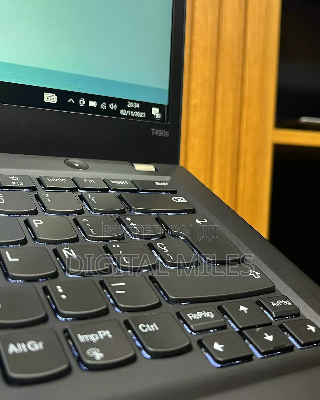 Laptop Lenovo ThinkPad T490s 8GB Intel Core i5 SSD 256GB