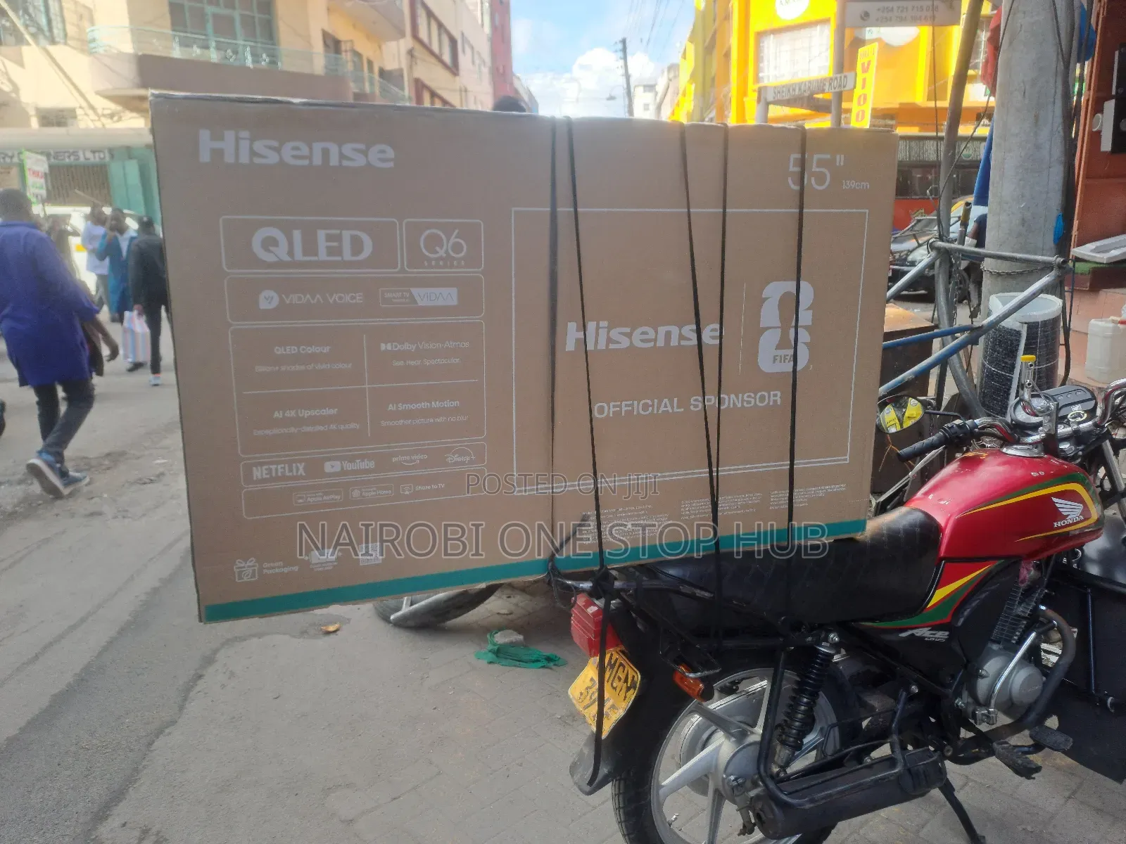 Hisense 55 Inches Qled Q6 New Model