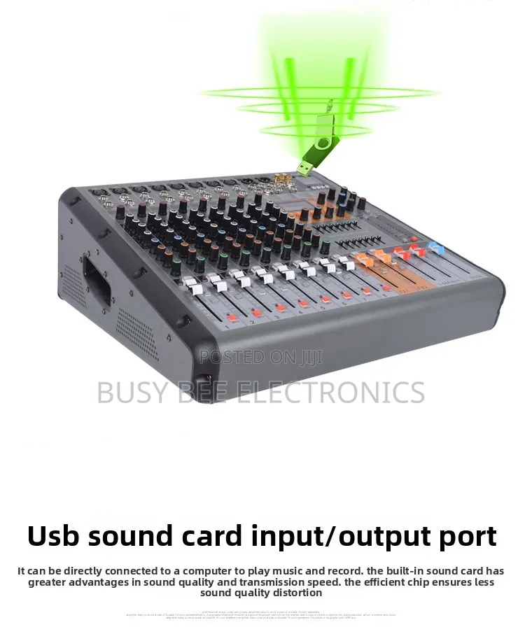 Pro-860 Usb Console Mixing 650w Power Audio Mixer