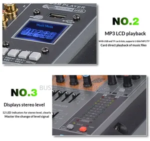Pro-860 Usb Console Mixing 650w Power Audio Mixer