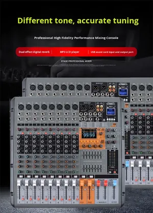 Pro-860 Usb Console Mixing 650w Power Audio Mixer