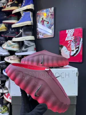 Nike Air Jordan Hex Mule in the Dark Team Red.Sizes:40 41 42 43 44 45_