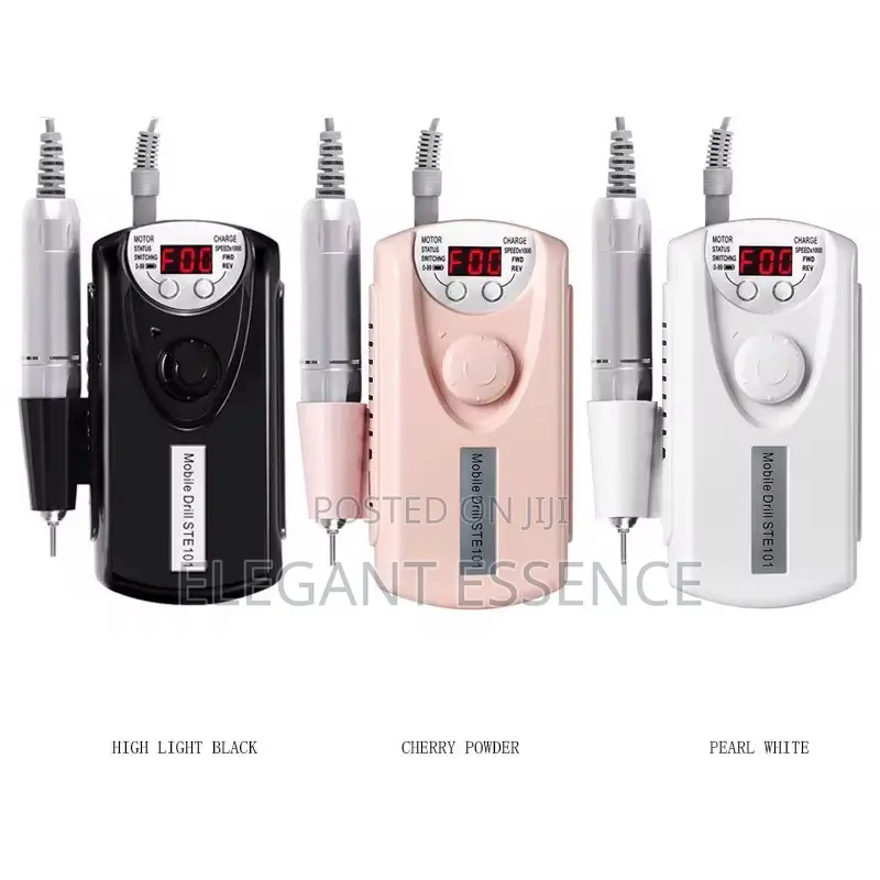 *Professional Rechargeable Electric Nail Drill for Manicur Pedicure*