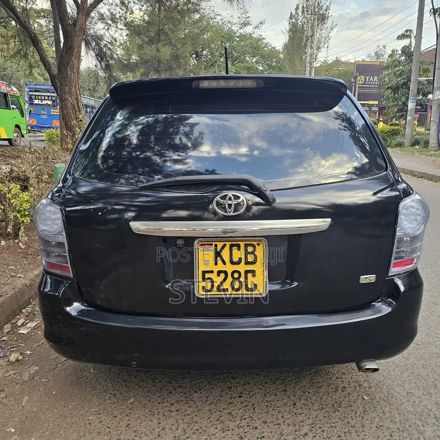 Toyota Corolla Fielder 2008 Black