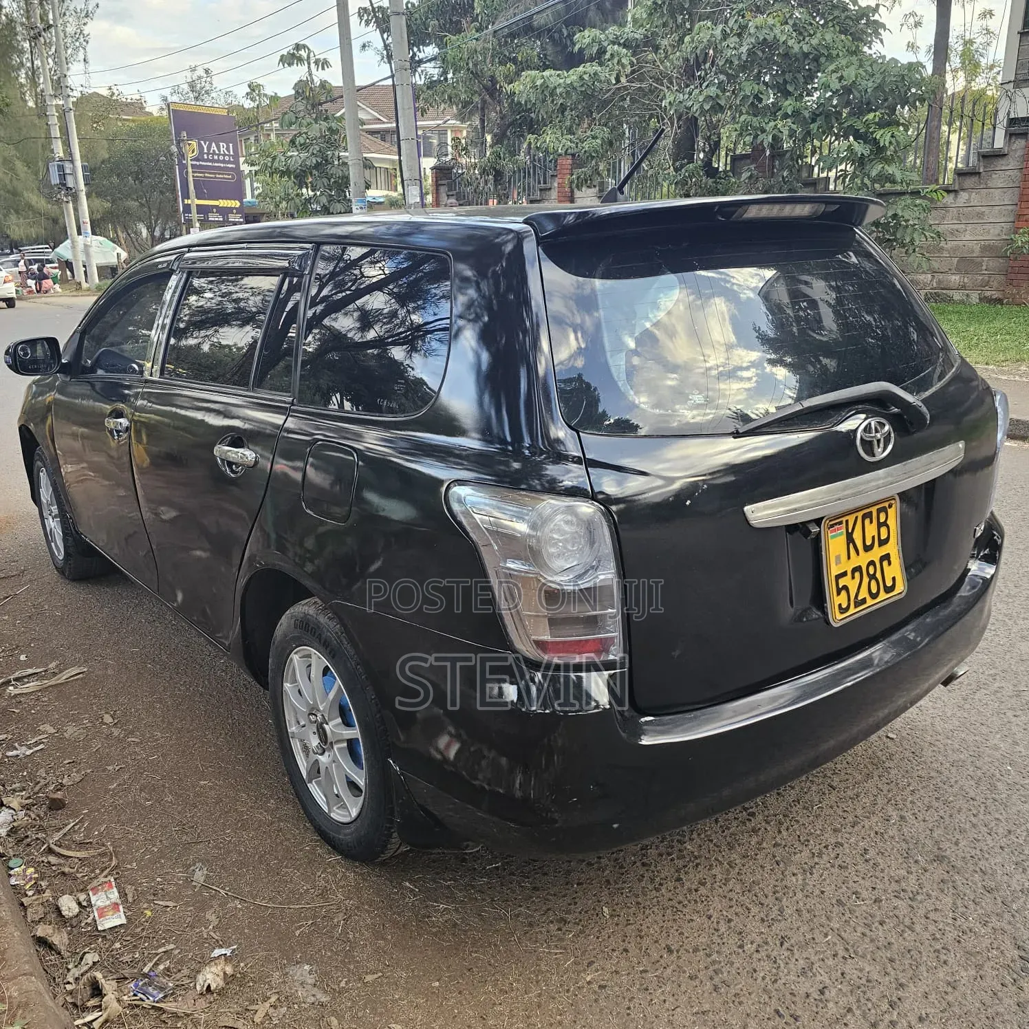 Toyota Corolla Fielder 2008 Black