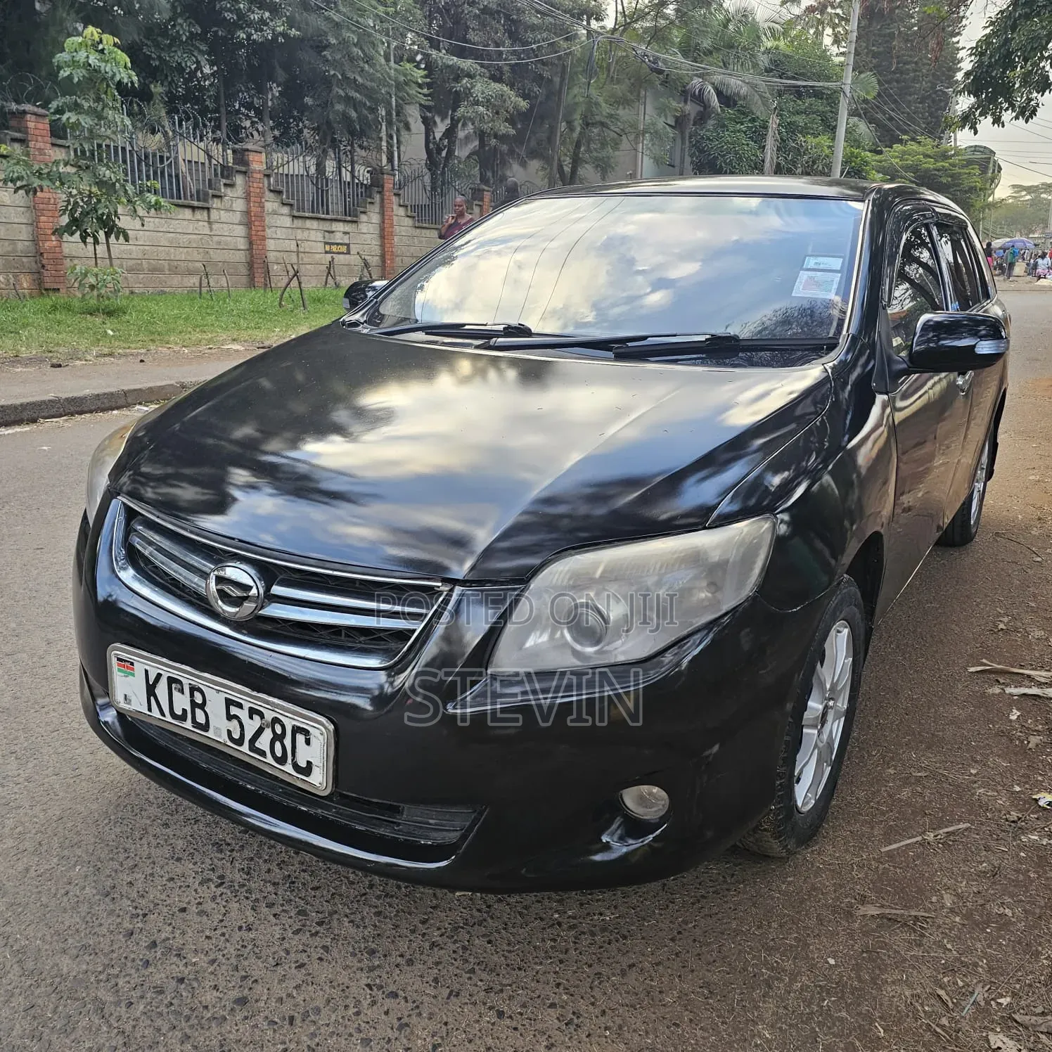 Toyota Corolla Fielder 2008 Black