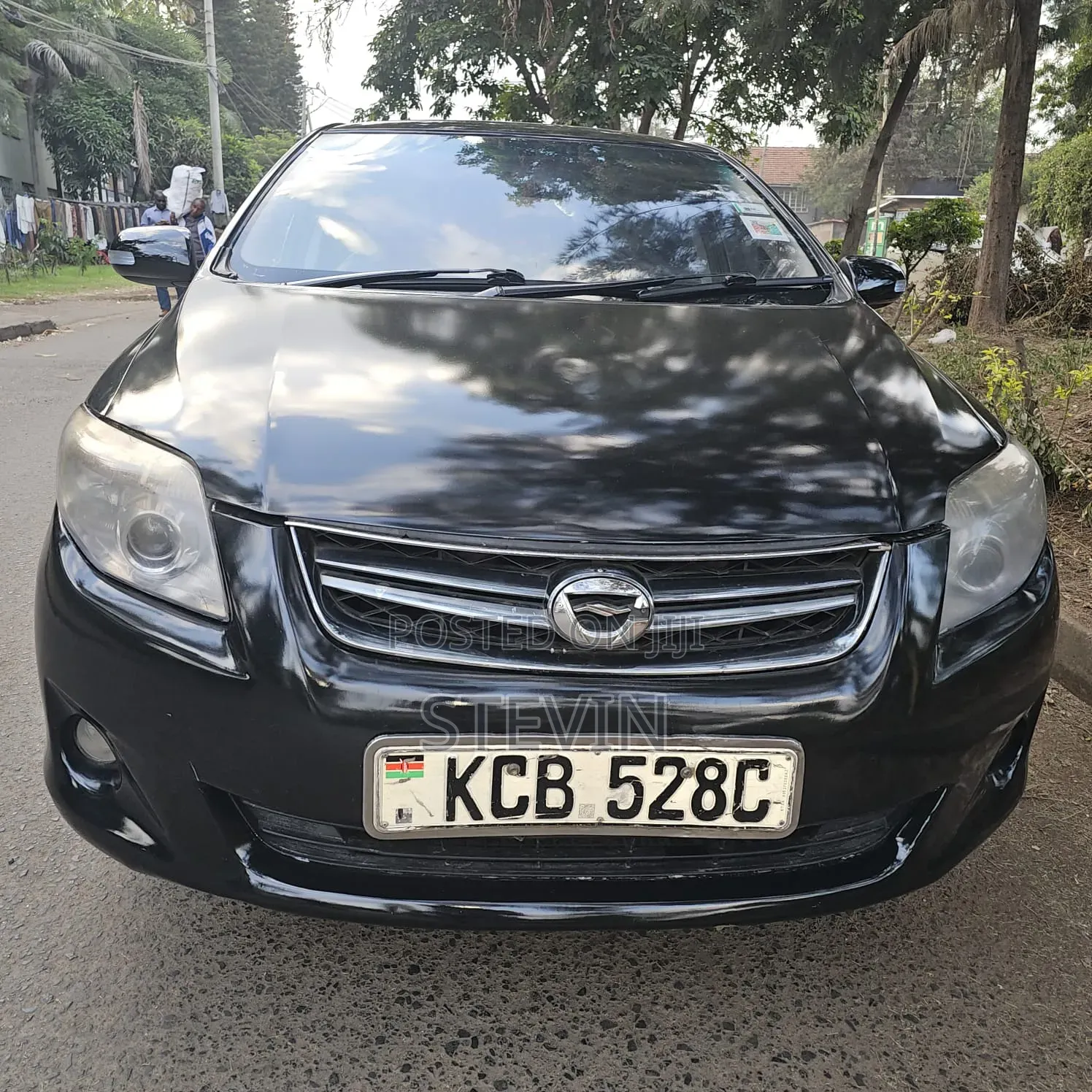 Toyota Corolla Fielder 2008 Black