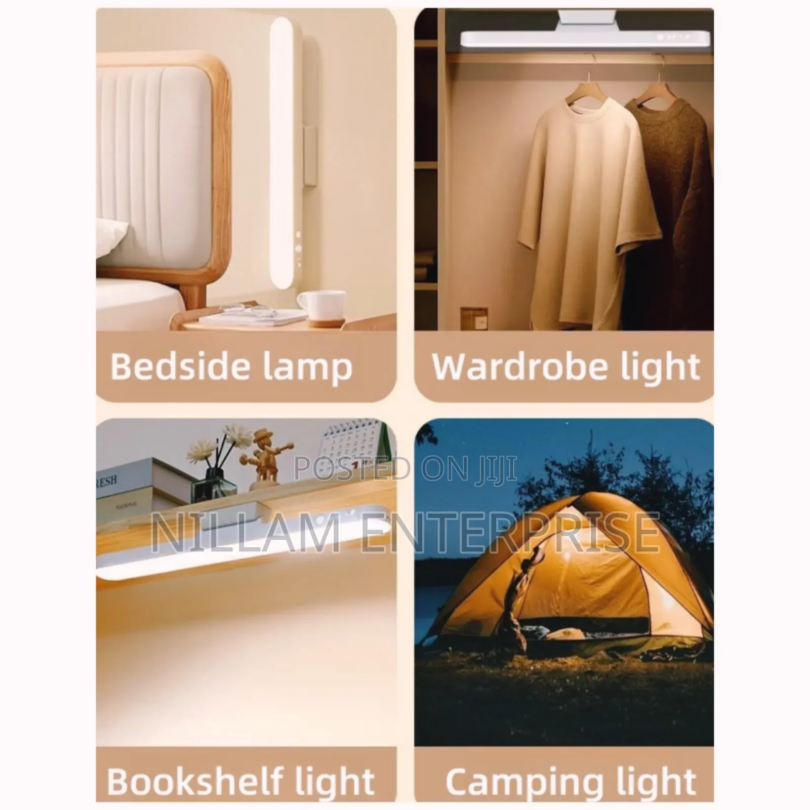 Remote Control Magnetic Wall Lamp