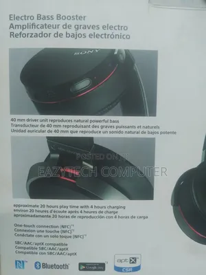 Sony Wireless Extra Bass Headphones