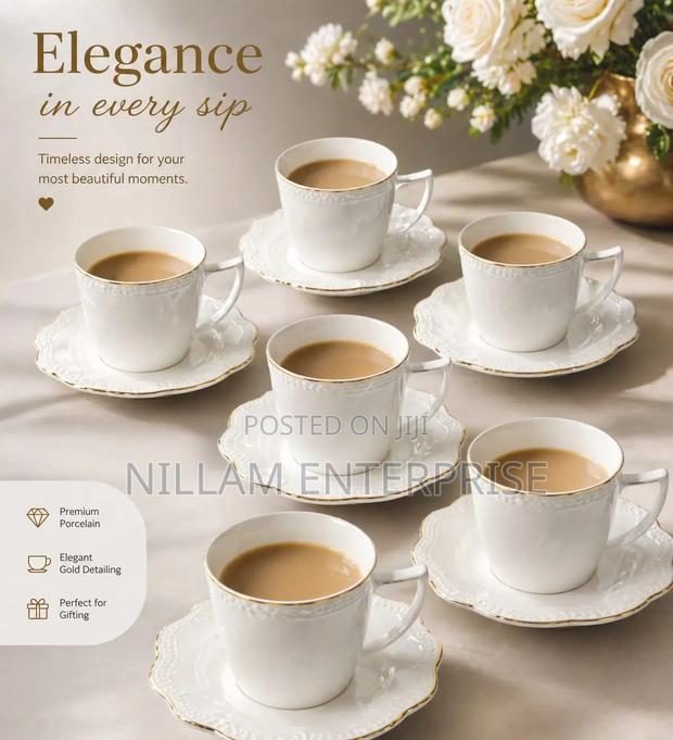 12pcs European Tea Set* - thumbnail 2