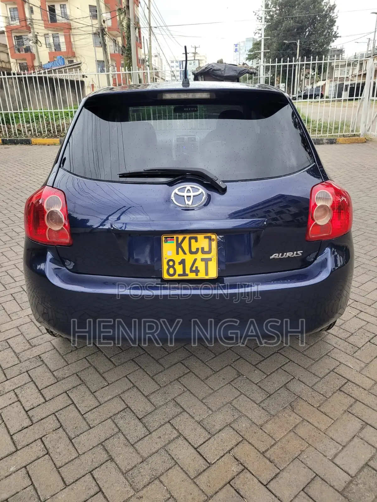 Toyota Auris 2009 Blue