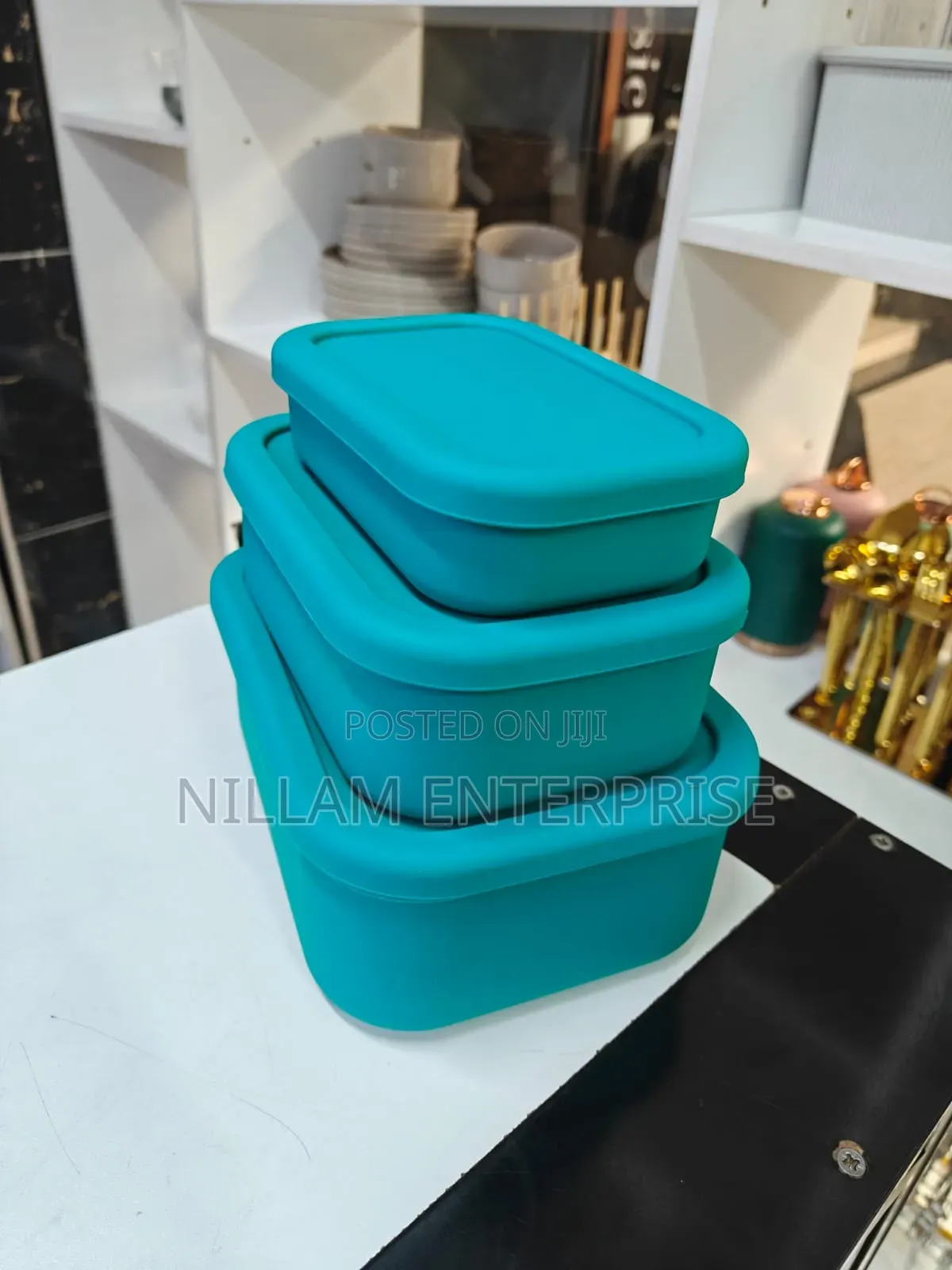 Leak Proof Food Grade Silicone Lunch Box Set*