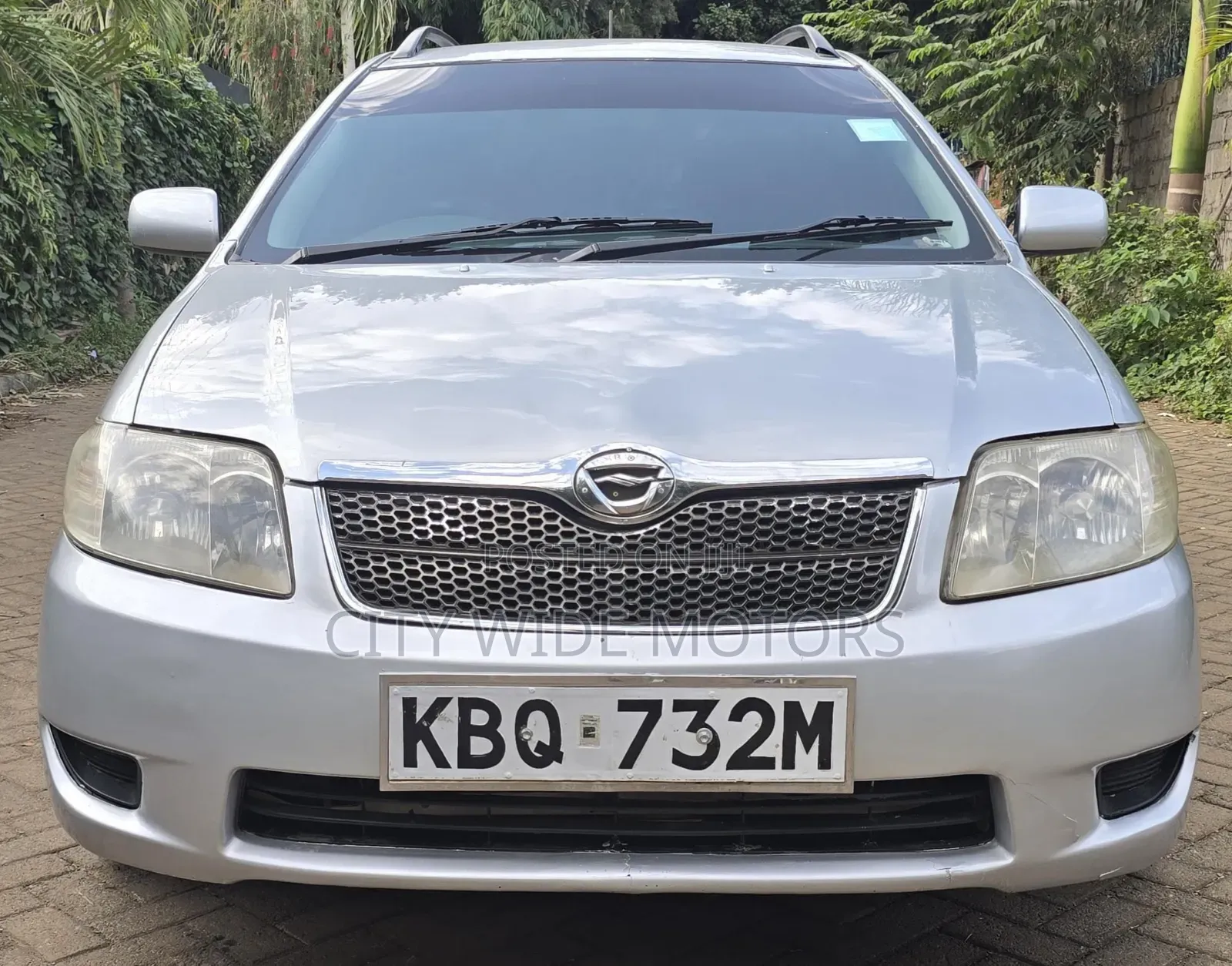 Toyota Corolla Fielder 2005 Silver